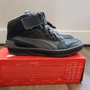 Puma Unlimited Hi Evo Size 10.5 Black Grey